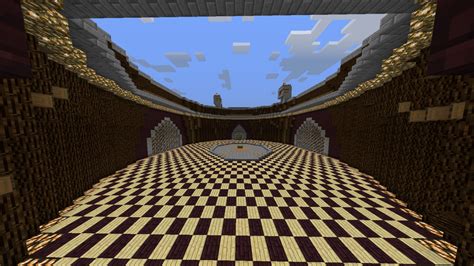 PopularMMOS ChallengeGames Arena Minecraft Map.